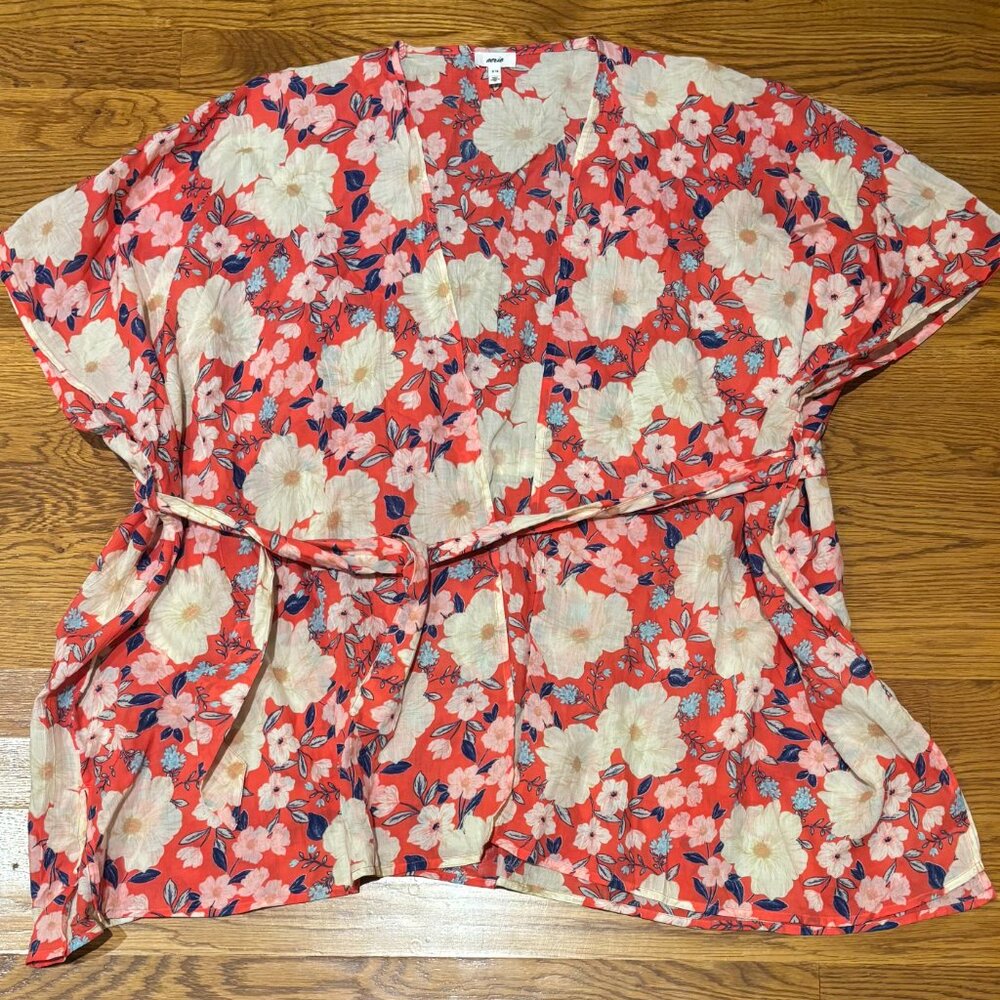 AERIE | Floral Robe - Picture 4 of 6